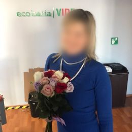 Flower delivery to Rumbula. Report No. 3008
