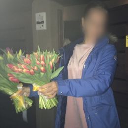 Flower delivery to Dreiliņi. Report No. 3089