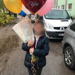 Flower delivery to Jaunmārupe. Report No. 3519