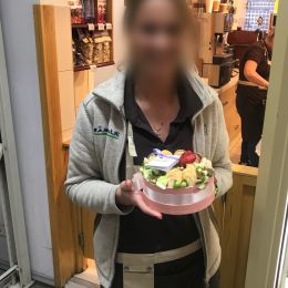 Flower delivery to Berģi. Report No. 3553