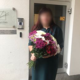 Flower delivery to Rīga. Report No. 3555