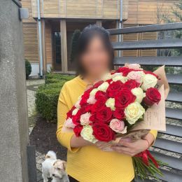 Доставка цветов в город Rīga. Отчёт № 3744