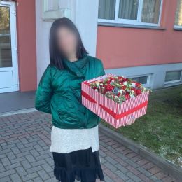 Доставка цветов в город Rīga. Отчёт № 3753