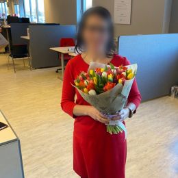 Доставка цветов в город Rīga. Отчёт № 3761