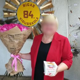 Доставка цветов в город Rīga. Отчёт № 3784