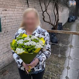 Доставка цветов в город Rīga. Отчёт № 3868