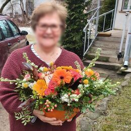 Доставка цветов в город Rīga. Отчёт № 3886