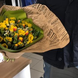 Доставка цветов в город Rīga. Отчёт № 3917