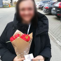 Доставка цветов в город Rīga. Отчёт № 4038