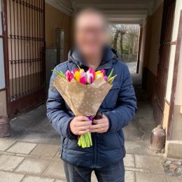 Доставка цветов в город Rīga. Отчёт № 4066