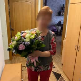 Доставка цветов в город Rīga. Отчёт № 4094