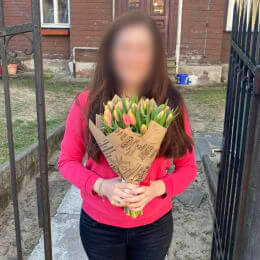 Доставка цветов в город Rīga. Отчёт № 4104