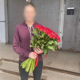 Доставка цветов в город Rīga. Отчёт № 4118