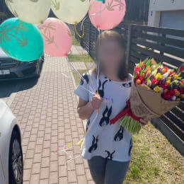 Доставка цветов в город Rīga. Отчёт № 4125