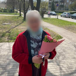 Доставка цветов в город Rīga. Отчёт № 4132