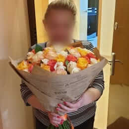 Доставка цветов в город Baloži. Отчёт № 4142