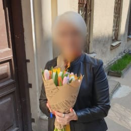 Доставка цветов в город Rīga. Отчёт № 4143