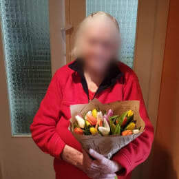 Доставка цветов в город Rīga. Отчёт № 4171