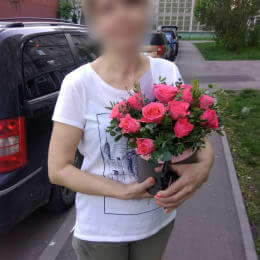 Доставка цветов в город Rīga. Отчёт № 4201