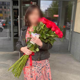 Доставка цветов в город Rīga. Отчёт № 4229