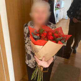 Доставка цветов в город Rīga. Отчёт № 4235