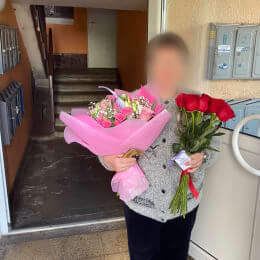 Доставка цветов в город Rīga. Отчёт № 4253