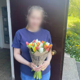 Доставка цветов в город Rīga. Отчёт № 4265