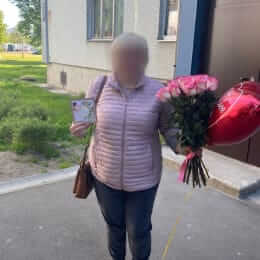 Доставка цветов в город Rīga. Отчёт № 4268