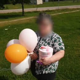 Доставка цветов в город Ķūļciems. Отчёт № 4284