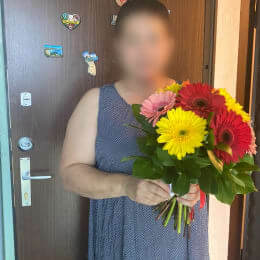 Доставка цветов в город Rīga. Отчёт № 4308