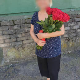 Доставка цветов в город Rīga. Отчёт № 4338