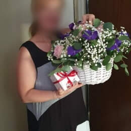 Доставка цветов в город Rīga. Отчёт № 4339