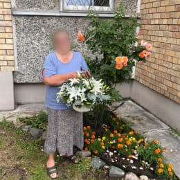Доставка цветов в город Rīga. Отчёт № 4363