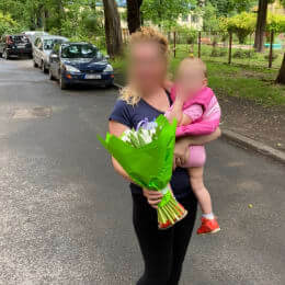 Доставка цветов в город Rīga. Отчёт № 4367