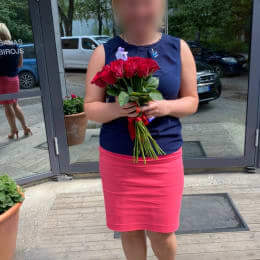 Доставка цветов в город Rīga. Отчёт № 4436