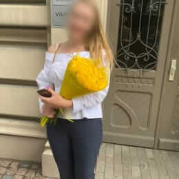 Доставка цветов в город Rīga. Отчёт № 4444