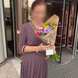 Доставка цветов в город Rīga. Отчёт № 4458