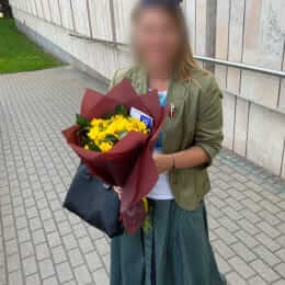 Доставка цветов в город Rīga. Отчёт № 4488