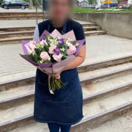Доставка цветов в город Rīga. Отчёт № 4492