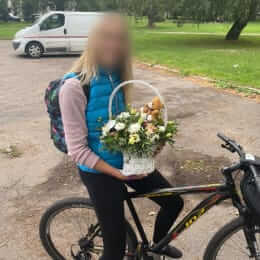 Доставка цветов в город Rīga. Отчёт № 4557