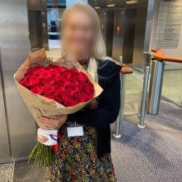 Доставка цветов в город Rīga. Отчёт № 4568