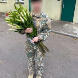 Доставка цветов в город Rīga. Отчёт № 4628