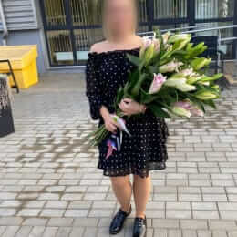 Доставка цветов в город Rīga. Отчёт № 4648