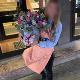 Доставка цветов в город Rīga. Отчёт № 4652