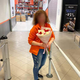 Доставка цветов в город Rīga. Отчёт № 4663