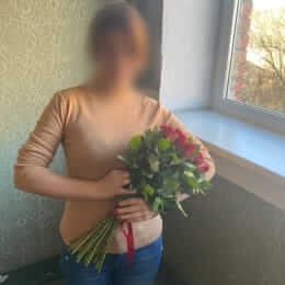 Доставка цветов в город Rīga. Отчёт № 4725