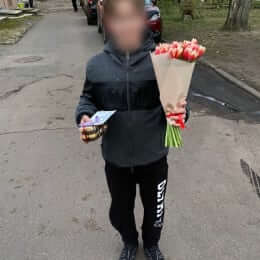 Доставка цветов в город Rīga. Отчёт № 4745