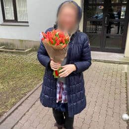 Доставка цветов в город Rīga. Отчёт № 4765