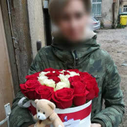 Доставка цветов в город Rīga. Отчёт № 4776