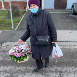 Доставка цветов в город Rīga. Отчёт № 4813